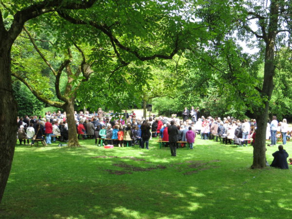 Waldgottesdienst am Haus des Gastes