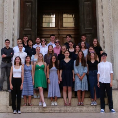 Jugendchor VoiceKamp in der Detmolder Partnerstadt Verona