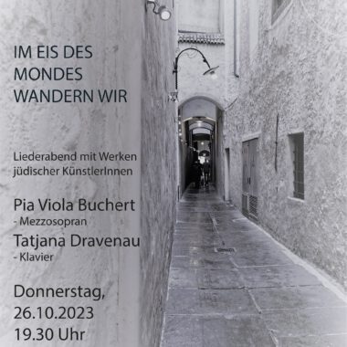 Plakat Im Eis des Mondes wandern wir