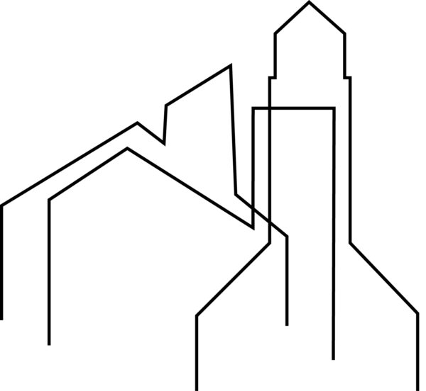 Kirche vor Ort — Logo Ökumene Hiddesen